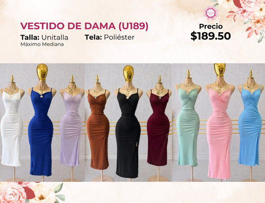 VESTIDO DE DAMA (U189)