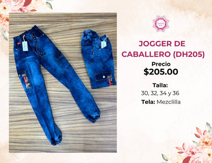 PANTALON JOGGER DE CABALLERO  (DH205)