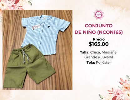 CONJUNTO DE NIÑO (NCON165)