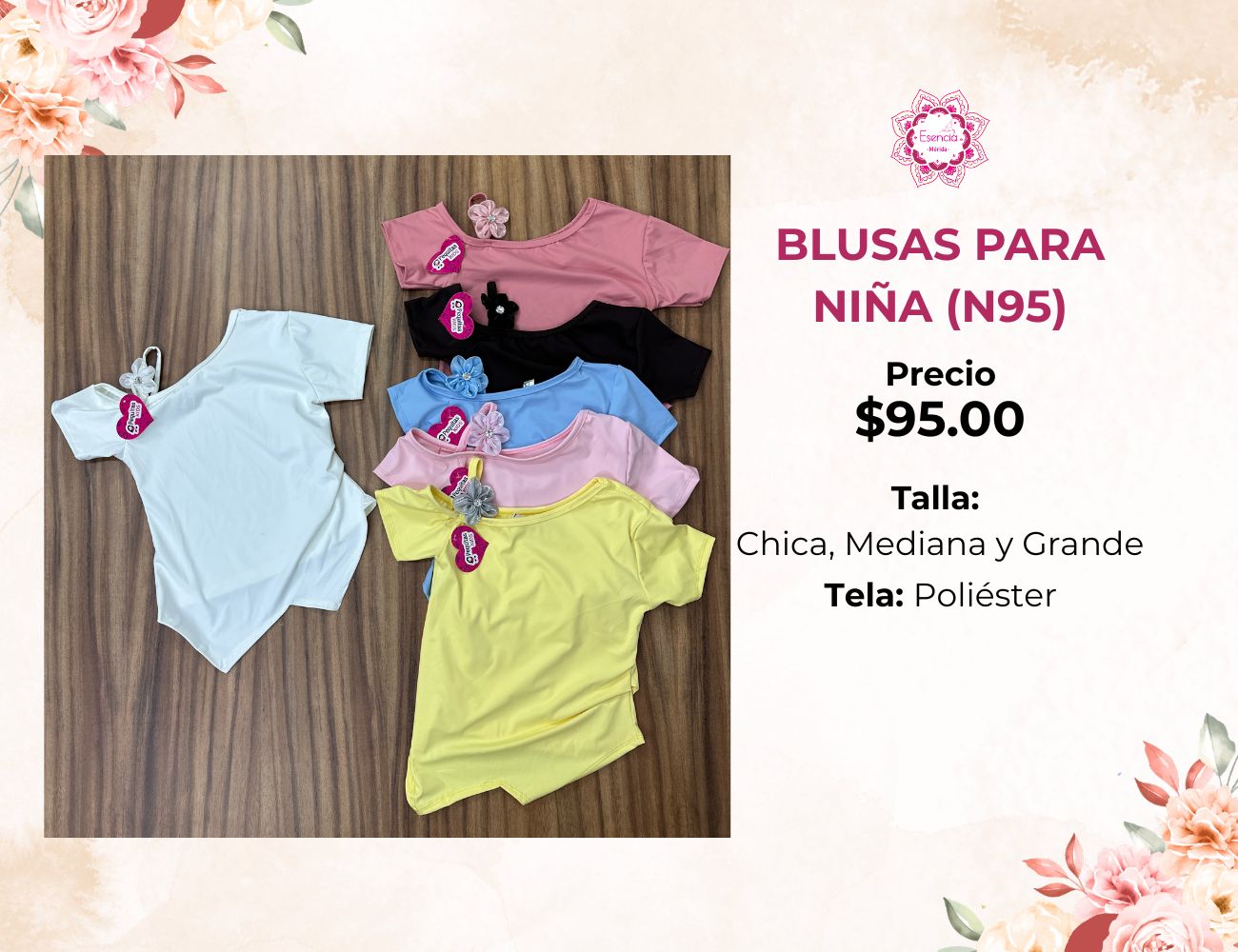 BLUSAS DE NIÑA (N95)