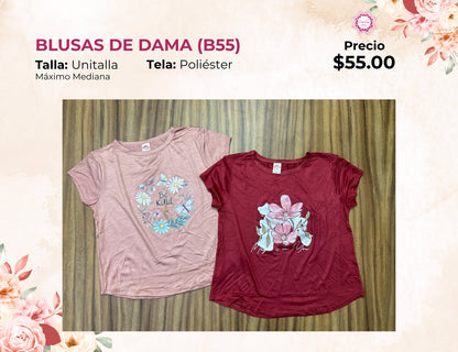 BLUSA MANGA CORTA (B55)