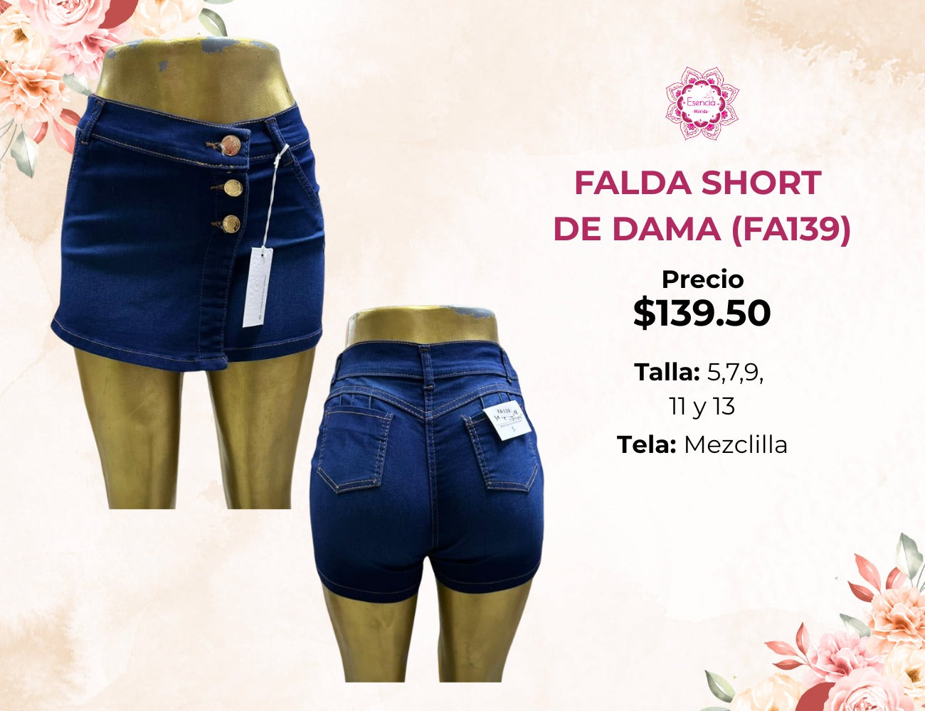 FALDA DE DAMA (FA139)