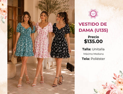 VESTIDO DE DAMA (U135)