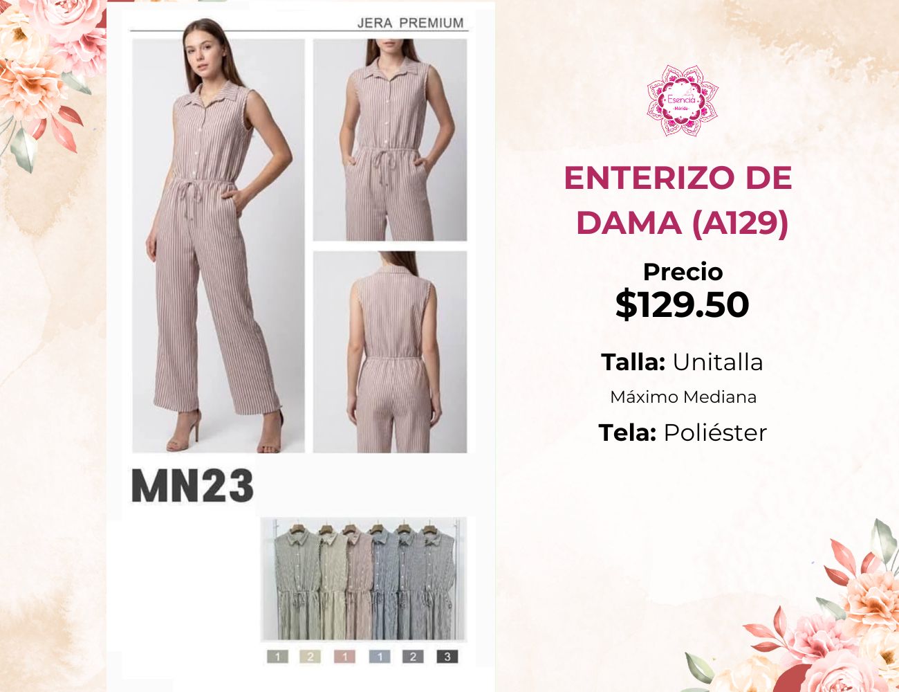 ENTERIZO DE DAMA (A129)