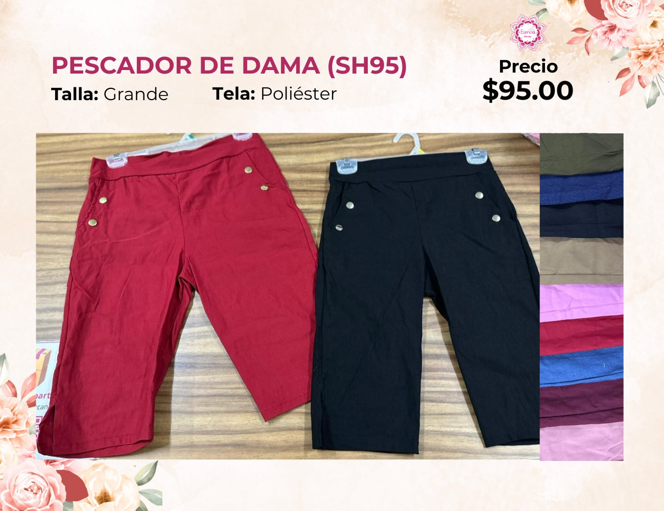 PESCADOR GRANDE PARA DAMA (SH95)
