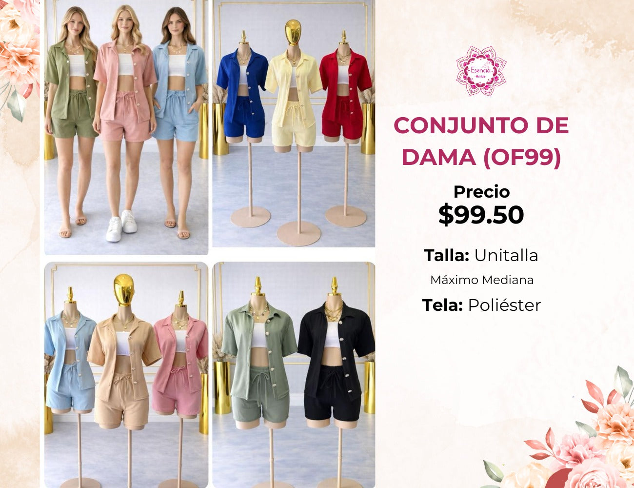 OFERTA CONJUNTO DE DAMA (OF99)