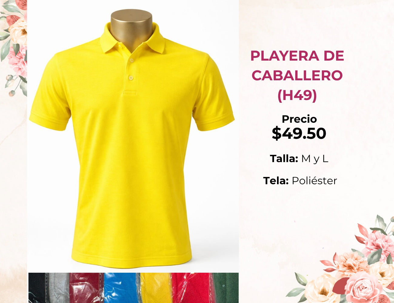 CAMISA DE CABALLERO (H49)
