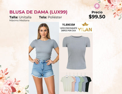 BLUSAS DE DAMA PREMIUM (LUX99)