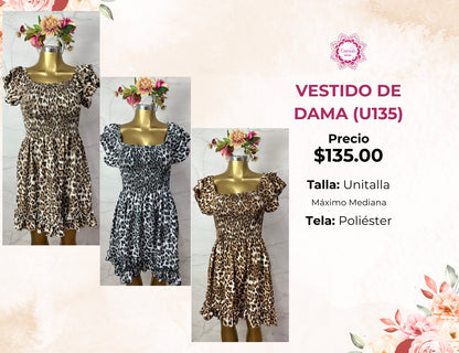 VESTIDO DE DAMA (U135)
