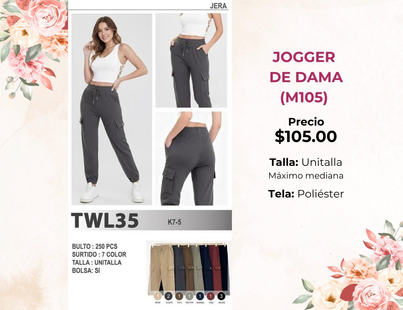 JOGGER DE DAMA (M105)