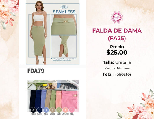 FALDA DE DAMA (FA25)