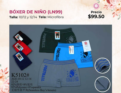 BOXER DE NIÑO (LN99)