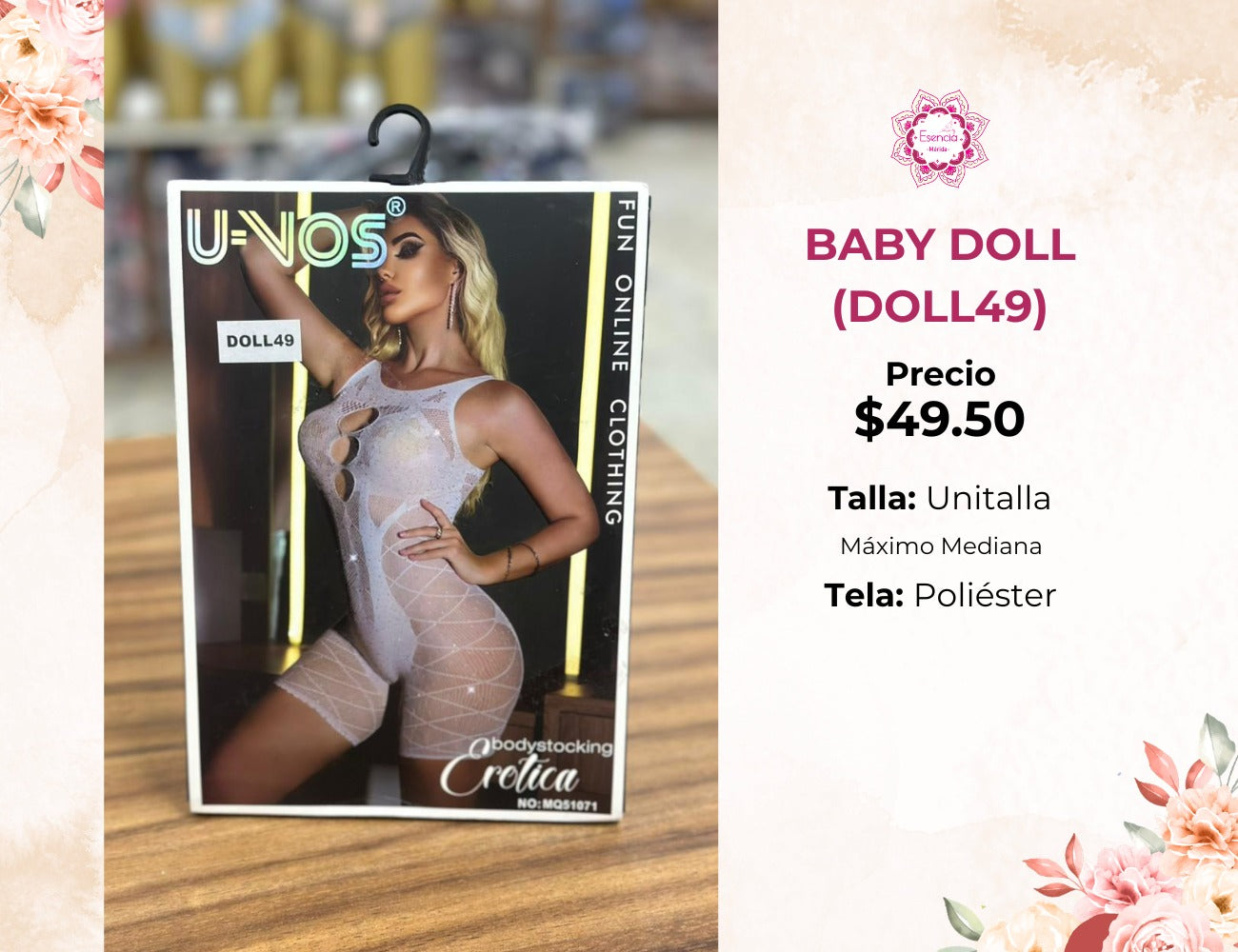 BABY DOLL DE DAMA (DOLL49)