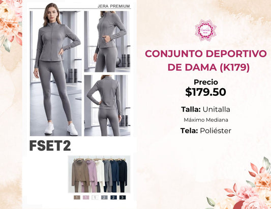 CONJUNTOS CALIDAD PREMIUM DE DAMA (SET179)