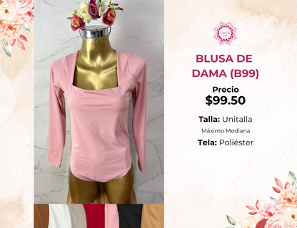BLUSAS MANGA LARGA PARA DAMA (B99)