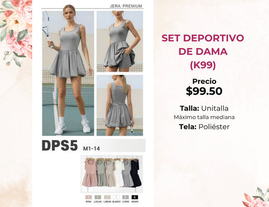 SET DEPORTIVO DE DAMA (K99)