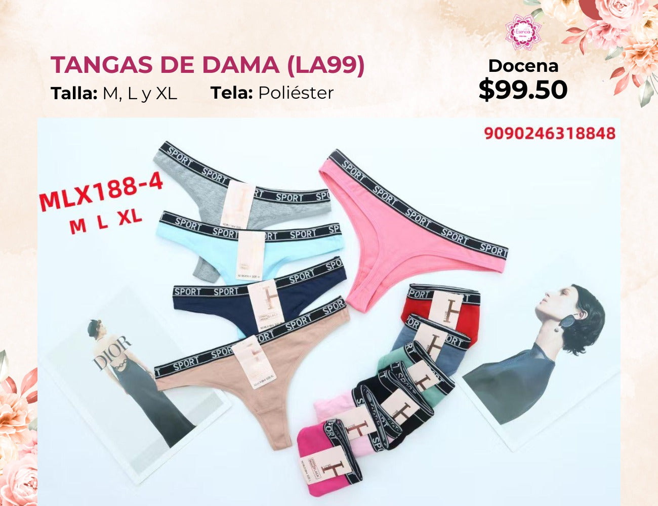 TANGAS PARA DAMA (LA99)