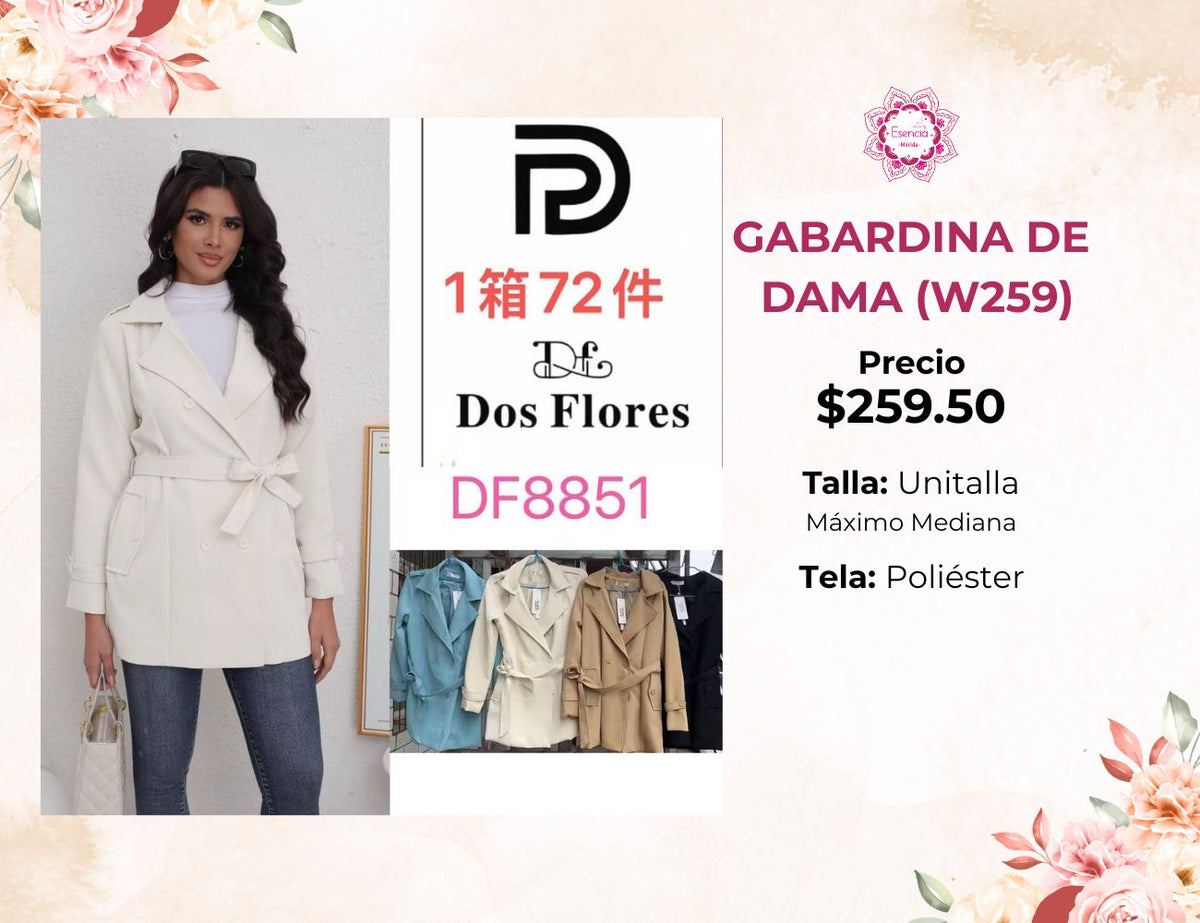 GABARDINA DE DAMA (W259)