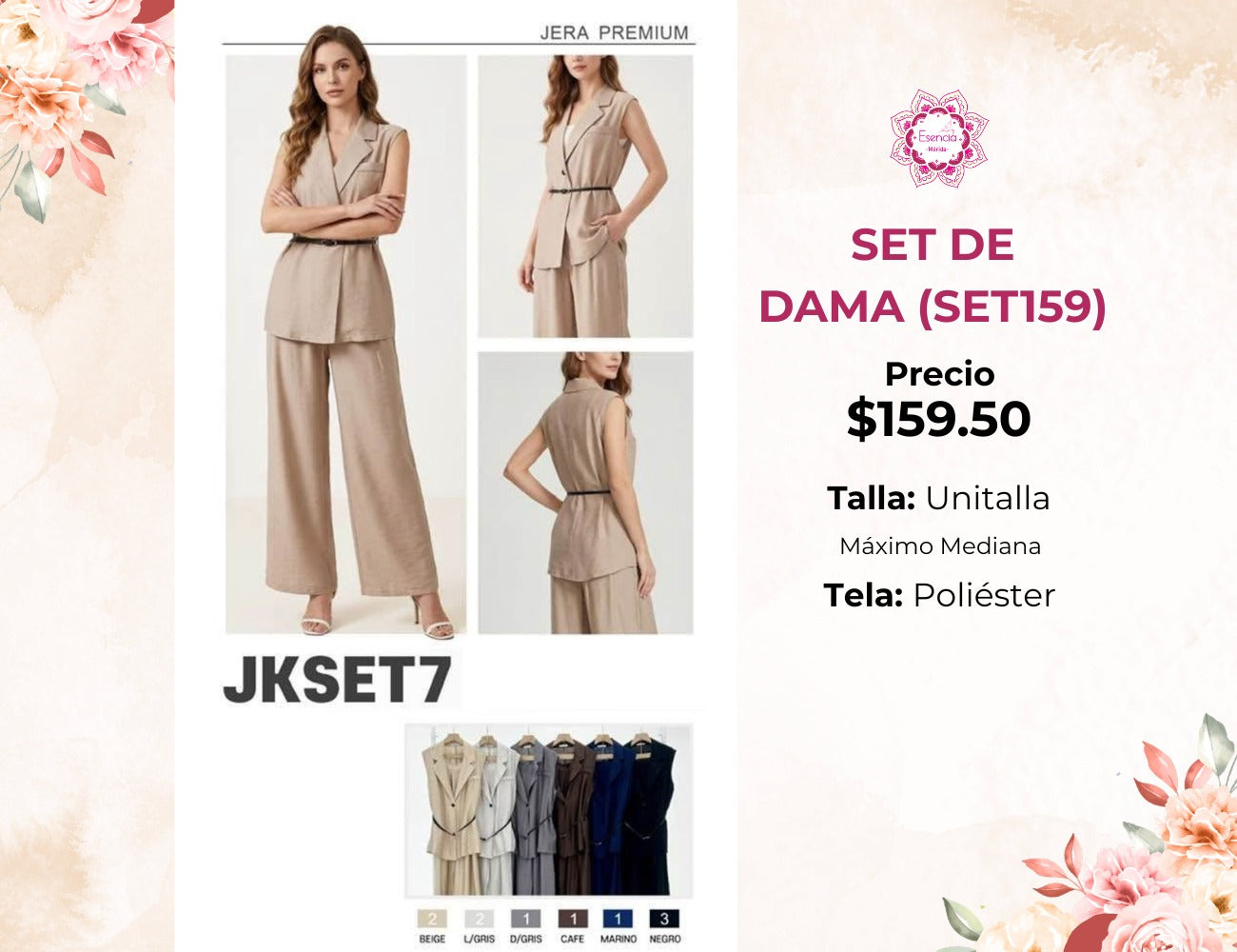 SET DE DAMA (SET159)