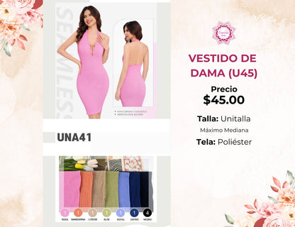 VESTIDO DE DAMA (U45)