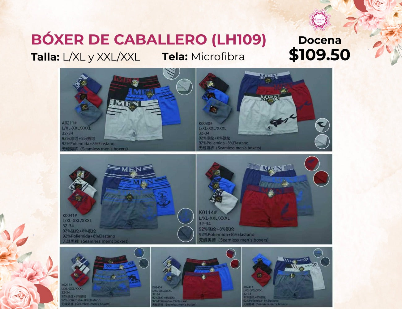 BÓXER DE CABALLERO (LH109)