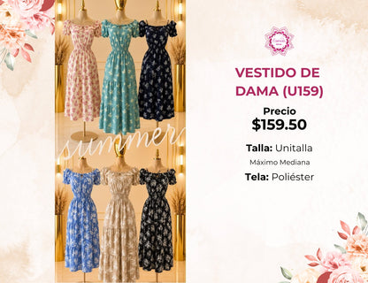 VESTIDOS PARA DAMA (U159)