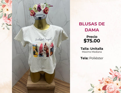 BLUSAS DE DAMA (B75)