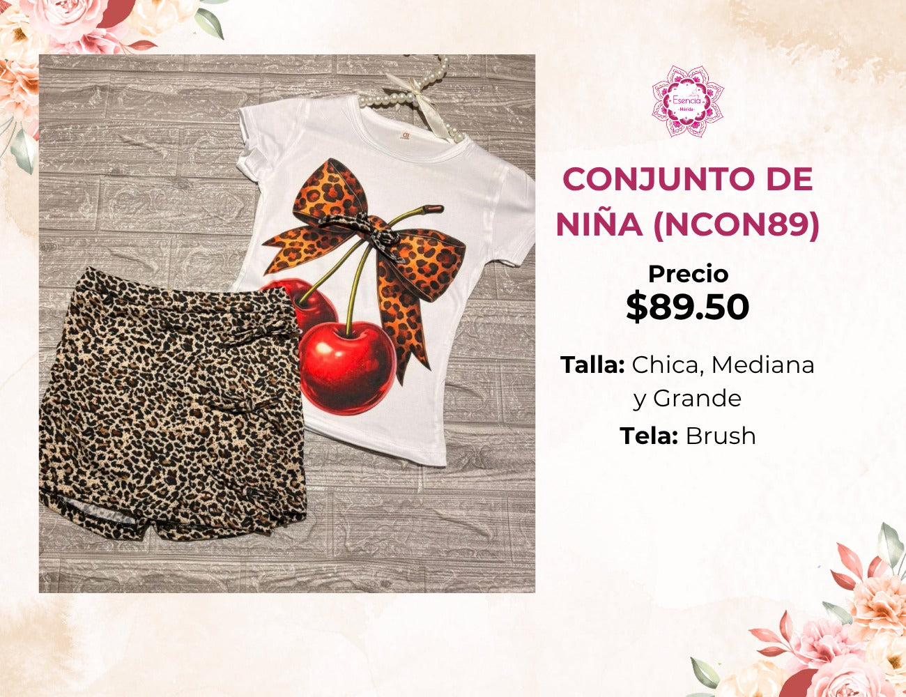 CONJUNTO DE NIÑA (NCON89)