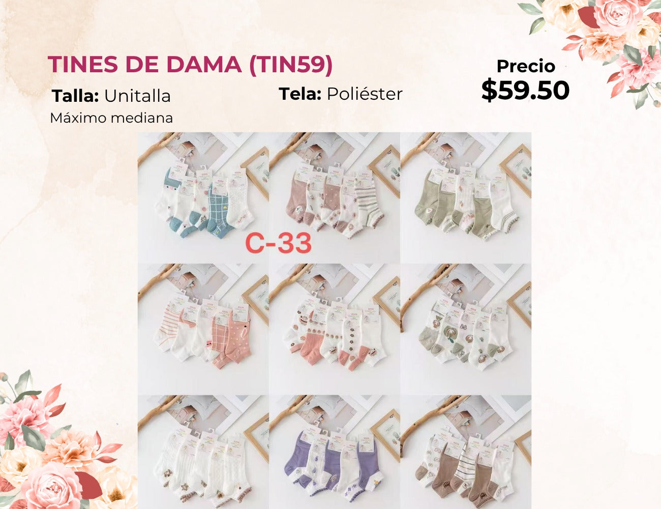TINES DE DAMA (TIN59)