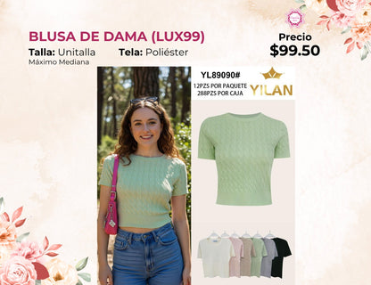 BLUSAS DE DAMA PREMIUM (LUX99)