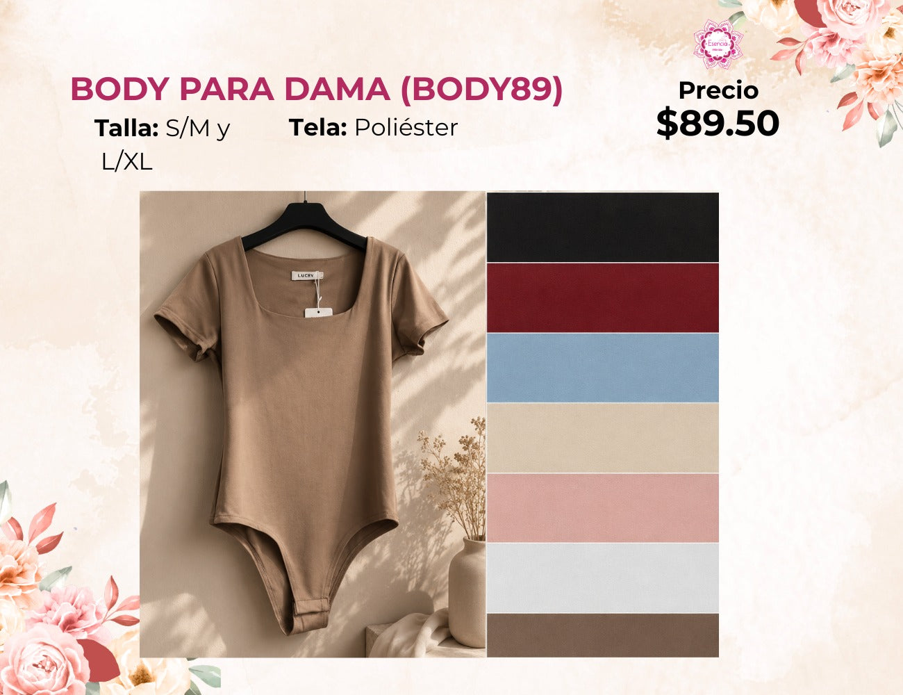 BODY PARA DAMA (BODY89)