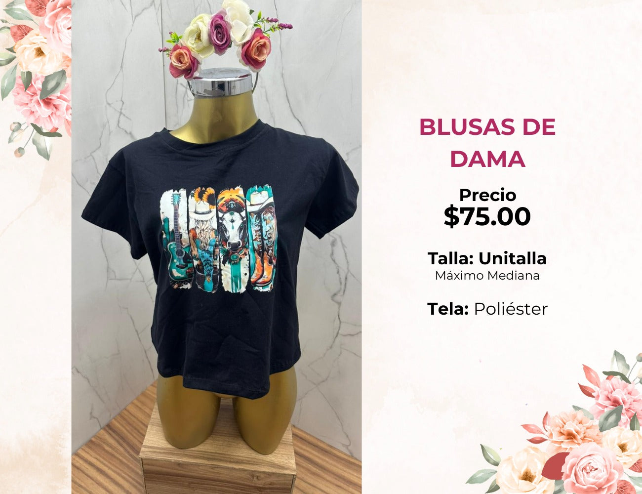 BLUSAS DE DAMA (B75)