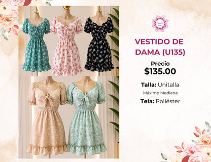VESTIDO DE DAMA (U135)