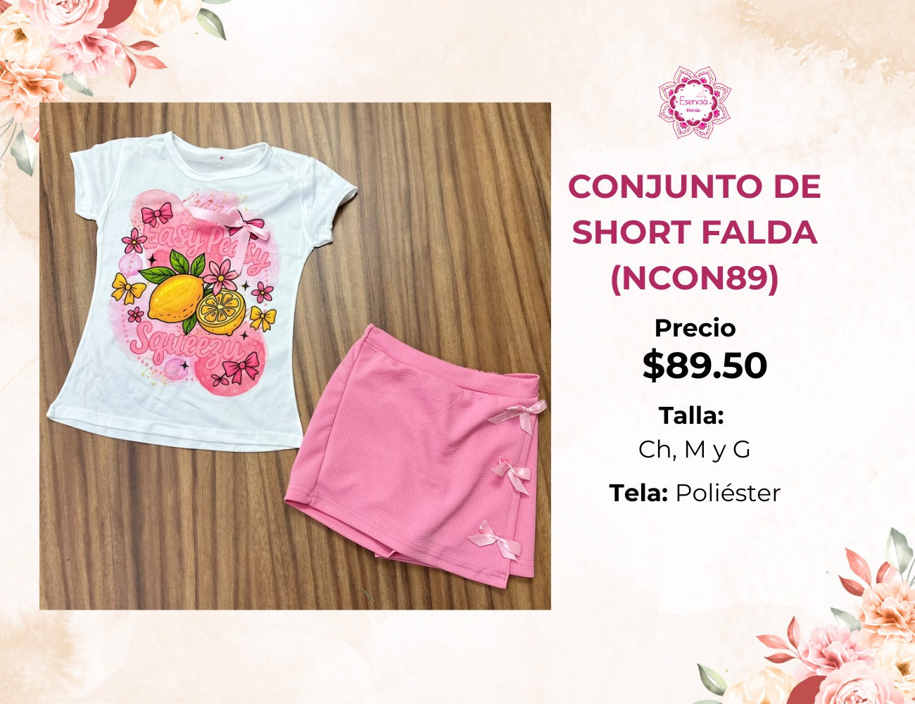 CONJUNTO DE NIÑA (NCON89)