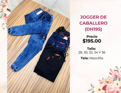PANTALON JOGGER DE CABALLERO  (DH195)