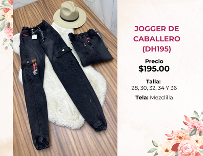 PANTALON JOGGER DE CABALLERO  (DH195)