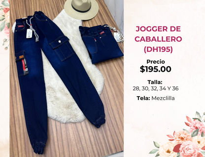 PANTALON JOGGER DE CABALLERO  (DH195)