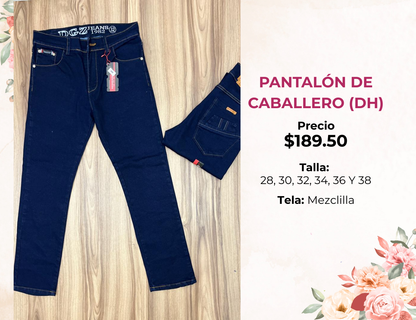 PANTALON DE CABALLERO DE MEZCLILLA (DH)