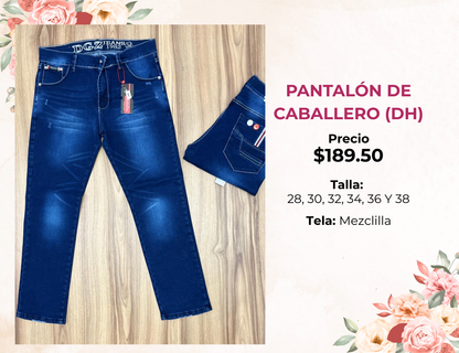 PANTALON DE CABALLERO DE MEZCLILLA (DH)