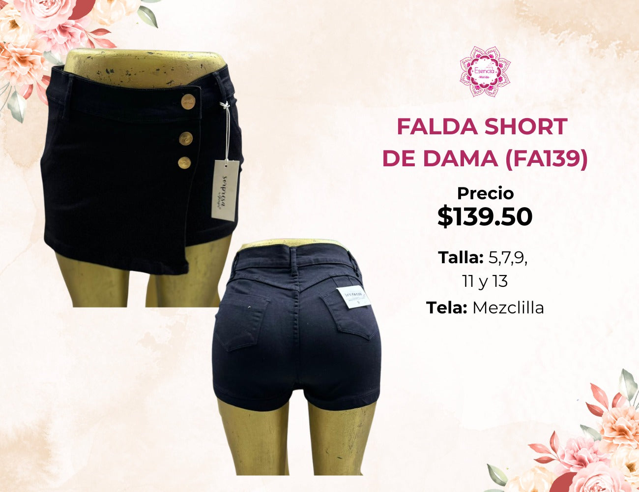 FALDA DE DAMA (FA139)