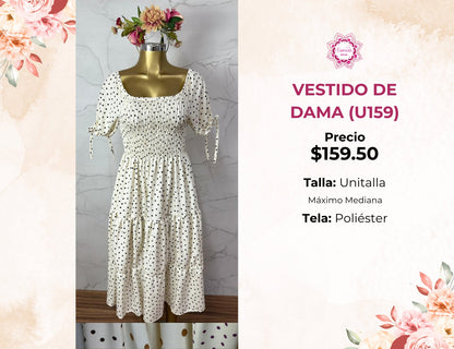 VESTIDO DE DAMA LARGO (U159)
