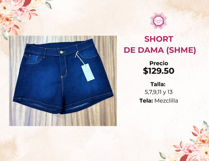 SHORT DE MEZCLILLA (SHME)