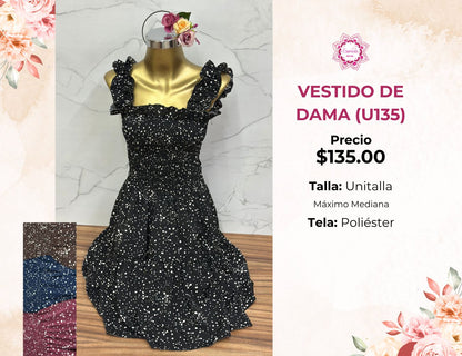 VESTIDO DE DAMA (U135)