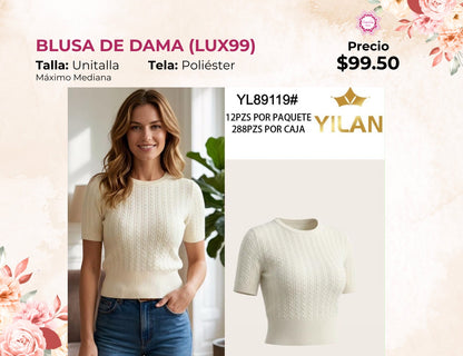 BLUSAS DE DAMA PREMIUM (LUX99)