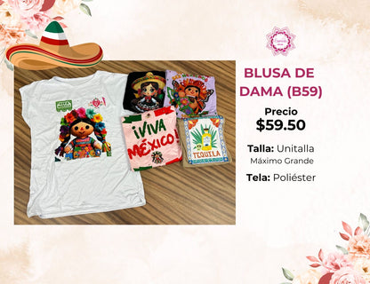 BLUSA DAMA EXTRA (B59)