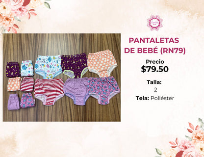 PANTALETA DE BEBÉ (RN79)
