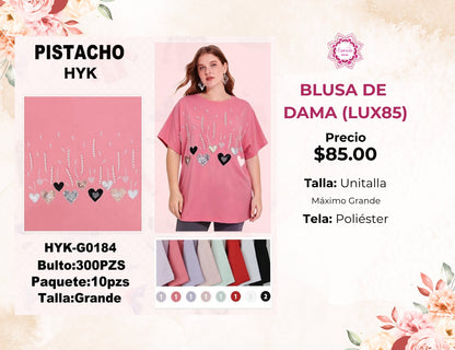 BLUSA DE DAMA (LUX85)