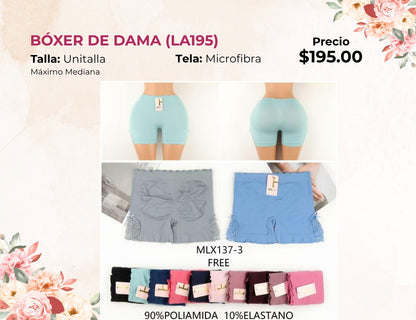 BÓXER DE DAMA (LA195)