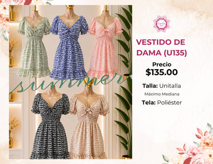 VESTIDO DE DAMA (U135)