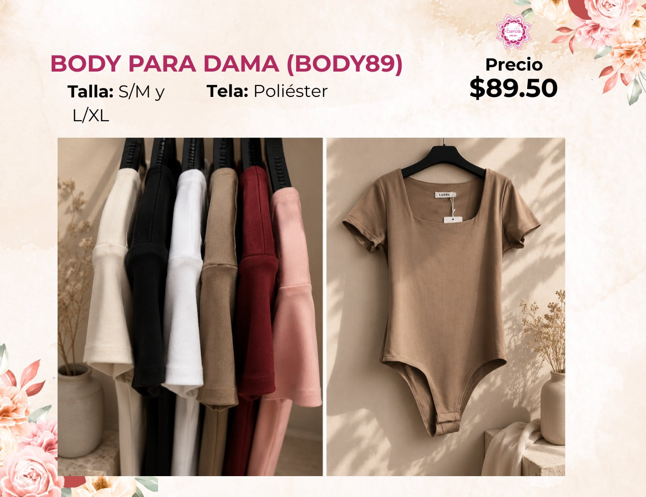 BODY PARA DAMA (BODY89)